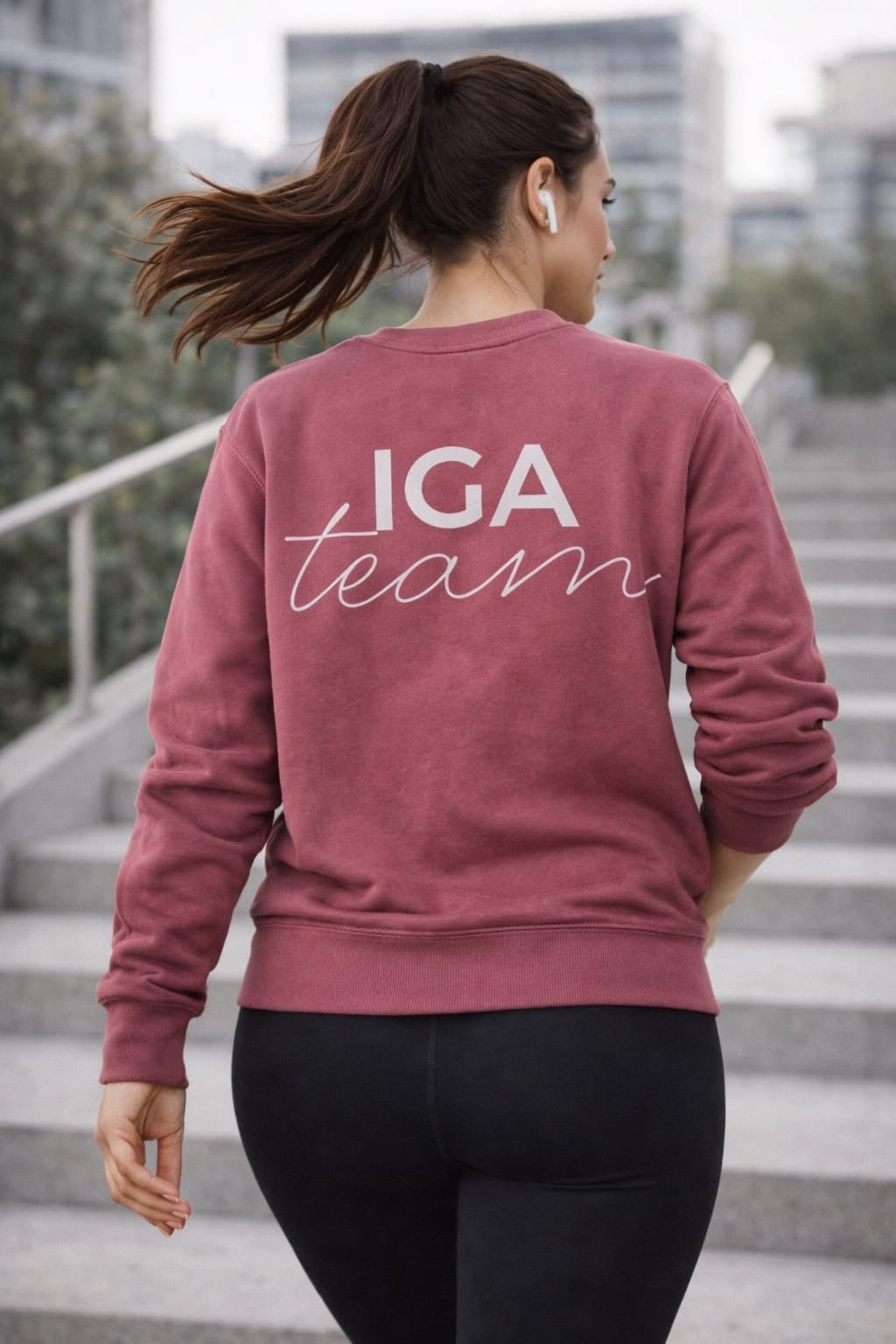 Sudadera IGA TEAM mujer