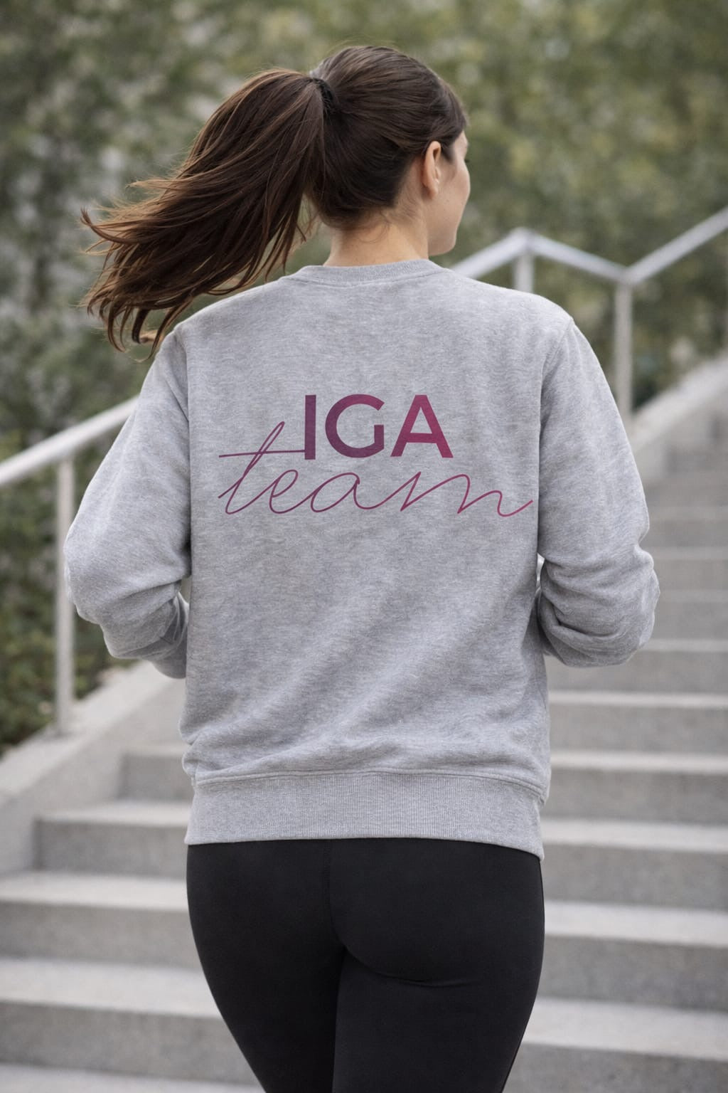 Sudadera IGA TEAM mujer