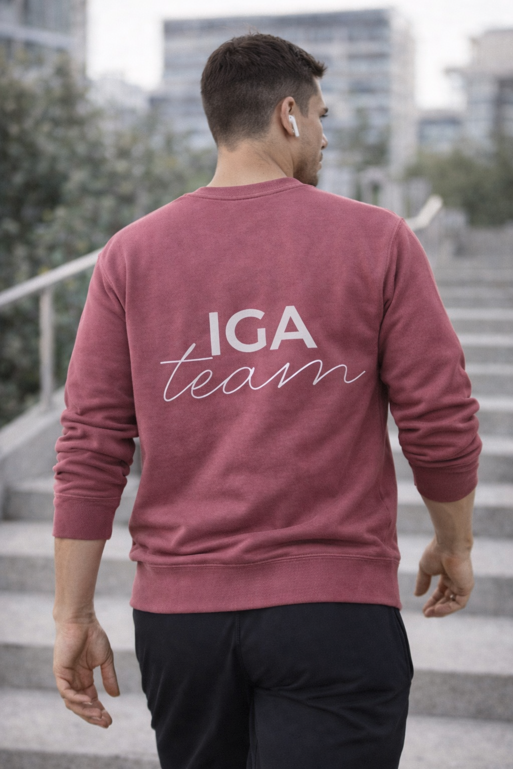 Sudadera IGA TEAM hombre
