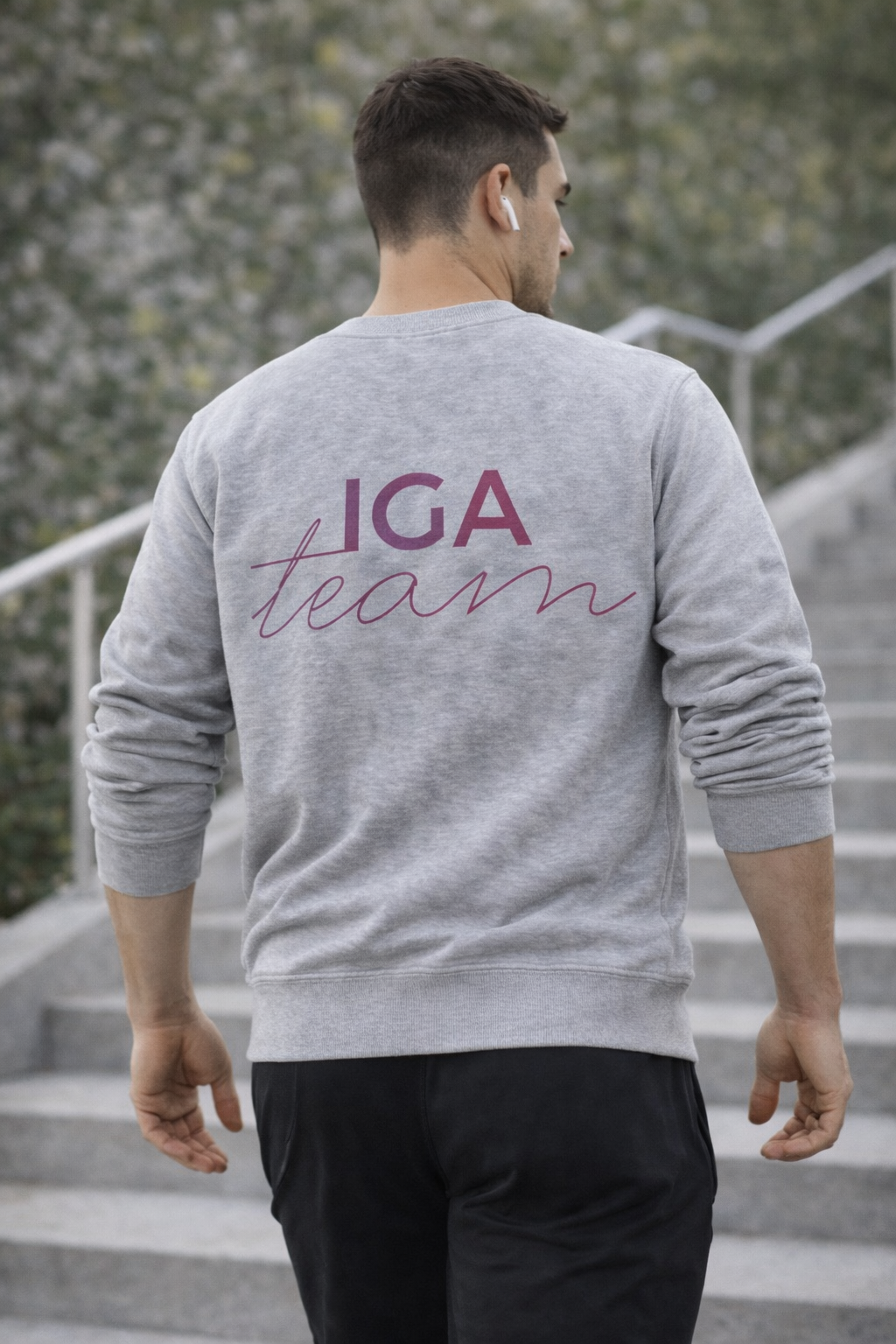 Sudadera IGA TEAM hombre